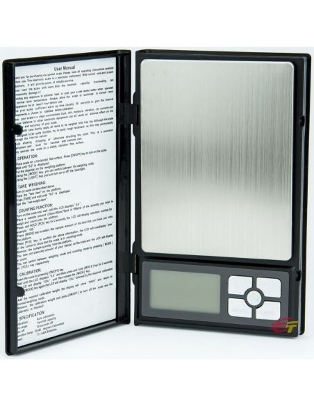 Джобна електронна везна 500 гр. Notebook