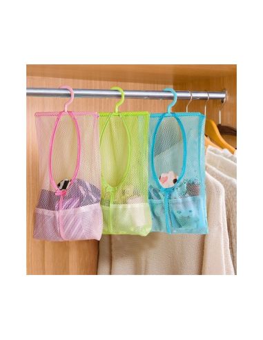 Висяща мрежа за закачане в гардероб, баня, килер за организиране на дребни предмети, щипки, играчки