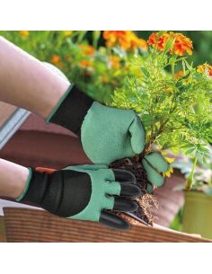 Градинарски ръкавици 2 бр с нокти , Garden Genie