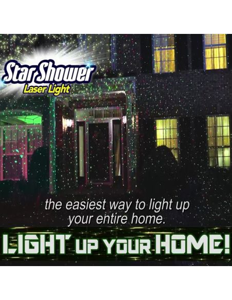Лазерен прожектор за фасада, Star Shower