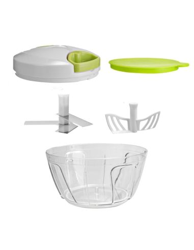 Nicer Dicer Plus Speedy Chopper - Ръчен чопър за плодове и зеленчуци