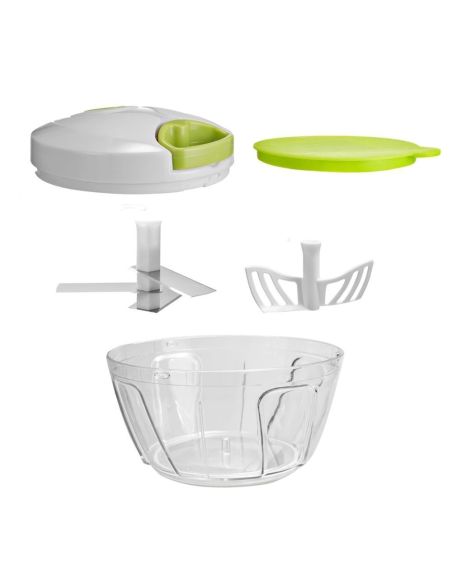 Nicer Dicer Plus Speedy Chopper - Ръчен чопър за плодове и зеленчуци
