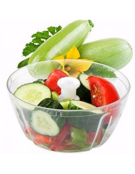 Nicer Dicer Plus Speedy Chopper - Ръчен чопър за плодове и зеленчуци