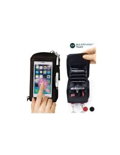 Чантичка органайзер за мобилен телефон , Touch Purse,Черна 2