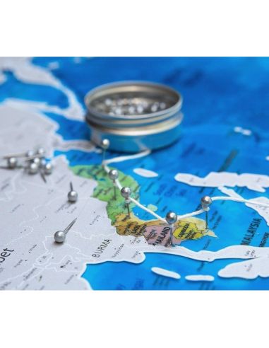 Скреч карта на света Travel Life, Океани