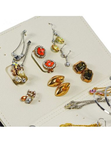 Преносим кожен органайзер за обеци