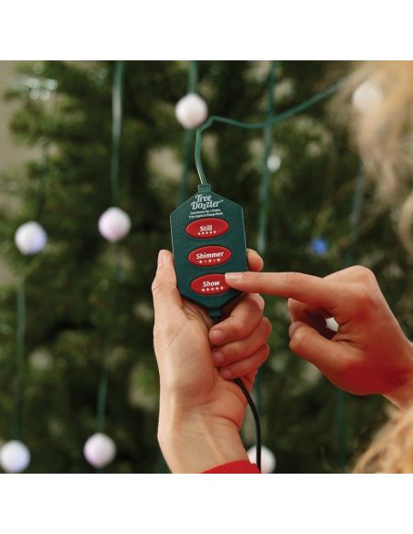 Коледни лампички тип завеса за елха Tree Dazzler - 64 бр.