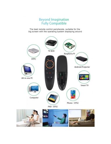 USB безжична мишка за TV BOX с гласови команди