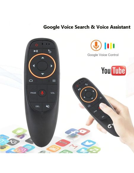 USB безжична мишка за TV BOX с гласови команди