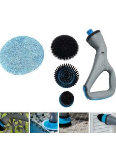 Уред за почистване с въртяща се глава Hurricane Muscle Scrubber