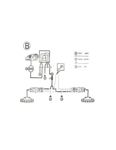 Дневни светлини DRL 2x5 Power LED