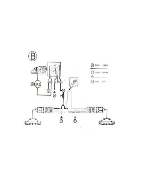 Дневни светлини DRL 2x5 Power LED