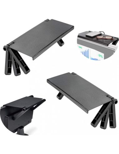 Регулиращ се рафт за поставяне върху монитор или телевизор Screen Top Shelf