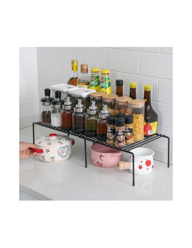 Органайзер рафт за кухненски шкаф, метален, 31 х 26 х 13 см
