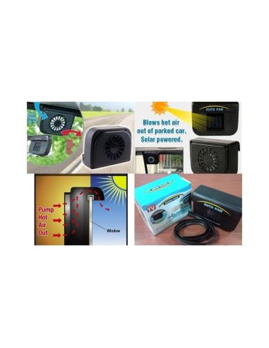 Соларен Вентилатор за кола 12V