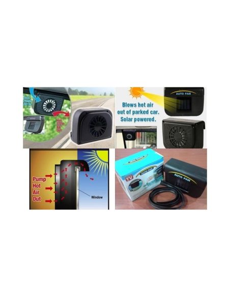 Соларен Вентилатор за кола 12V