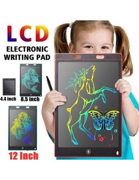 Детски LCD таблет за рисуване, 12 инча, С писалка