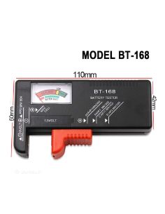 Тестер за батерии AAA, AA, 9V AG372