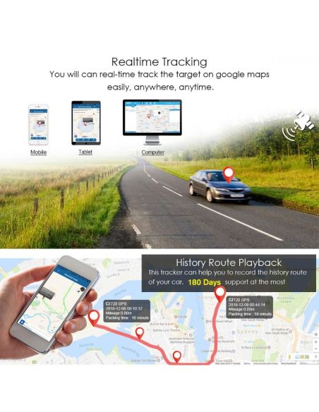 GPS тракер за автомобил модел GT02A-2