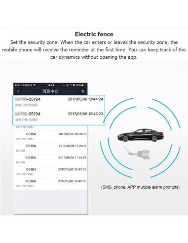 GPS тракер за автомобил модел GT02A-2