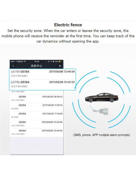 GPS тракер за автомобил модел GT02A-2