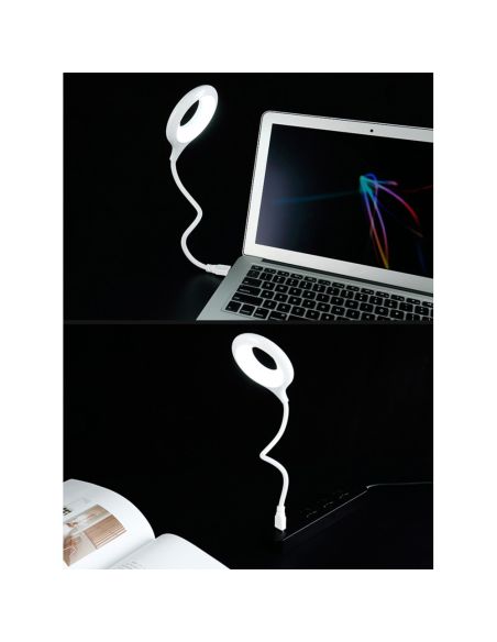 LED ринг лампа с  USB и чупещо рамо
