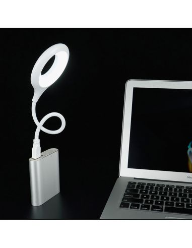 LED ринг лампа с  USB и чупещо рамо