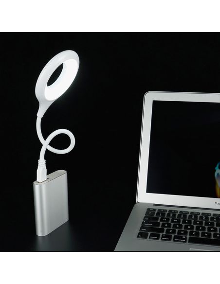 LED ринг лампа с  USB и чупещо рамо