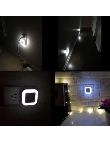 LED  лампа за контакт със сензор за включване и изключване