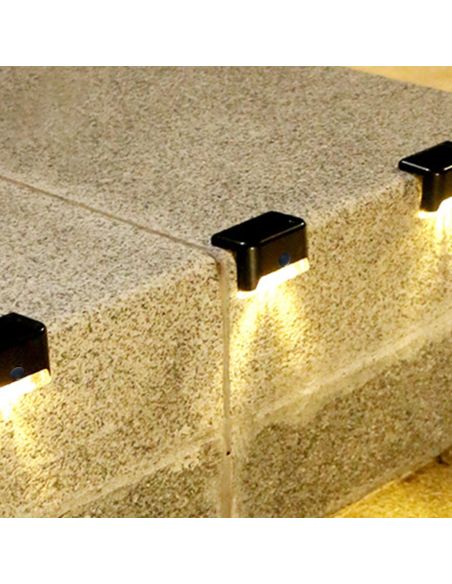 LED соларна лампа за стълби, парапети и др