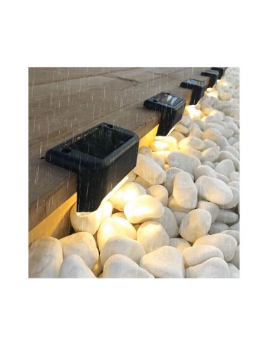LED соларна лампа за стълби, парапети и др