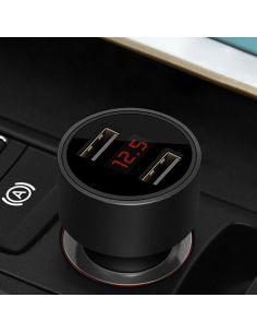ВОЛТМЕТЪР ЗА АВТОМОБИЛ 3В1 С ДИГИТАЛЕН ДИСПЛЕЙ И USB ЗАРЯДНО 2