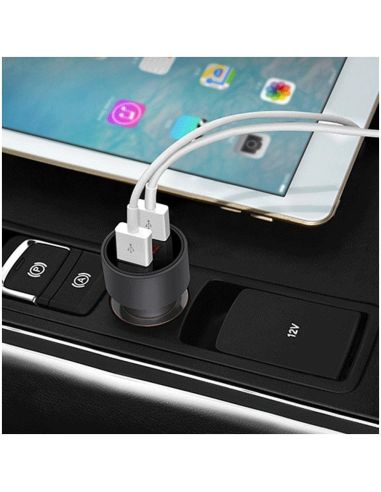 ВОЛТМЕТЪР ЗА АВТОМОБИЛ 3В1 С ДИГИТАЛЕН ДИСПЛЕЙ И USB ЗАРЯДНО