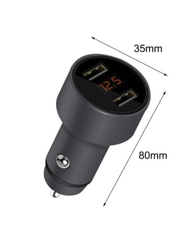 ВОЛТМЕТЪР ЗА АВТОМОБИЛ 3В1 С ДИГИТАЛЕН ДИСПЛЕЙ И USB ЗАРЯДНО