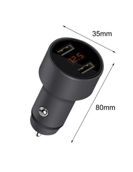 ВОЛТМЕТЪР ЗА АВТОМОБИЛ 3В1 С ДИГИТАЛЕН ДИСПЛЕЙ И USB ЗАРЯДНО