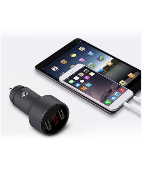 ВОЛТМЕТЪР ЗА АВТОМОБИЛ 3В1 С ДИГИТАЛЕН ДИСПЛЕЙ И USB ЗАРЯДНО