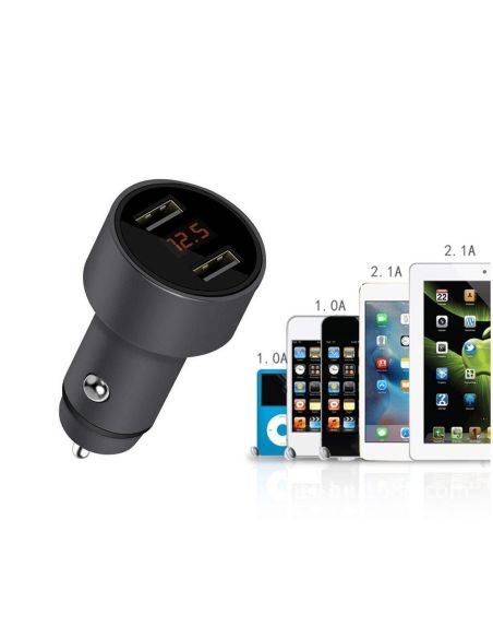ВОЛТМЕТЪР ЗА АВТОМОБИЛ 3В1 С ДИГИТАЛЕН ДИСПЛЕЙ И USB ЗАРЯДНО