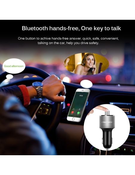 Bluetooth FM Трансмитер с Handsfree, MP3 и Charging функция