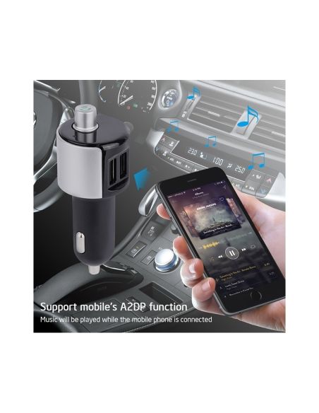 Bluetooth FM Трансмитер с Handsfree, MP3 и Charging функция