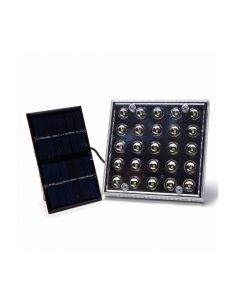 LED соларна лампа за къмпинг, туризъм, риболов с вграден акумулатор 2