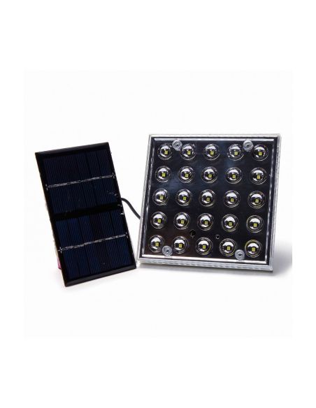 LED соларна лампа за къмпинг, туризъм, риболов с вграден акумулатор