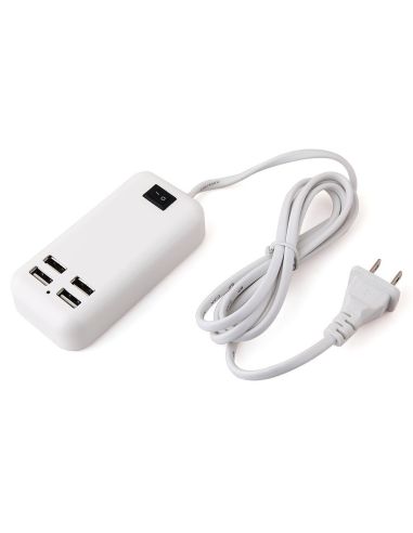 USB зарядно с 4 порта за компютър 15W