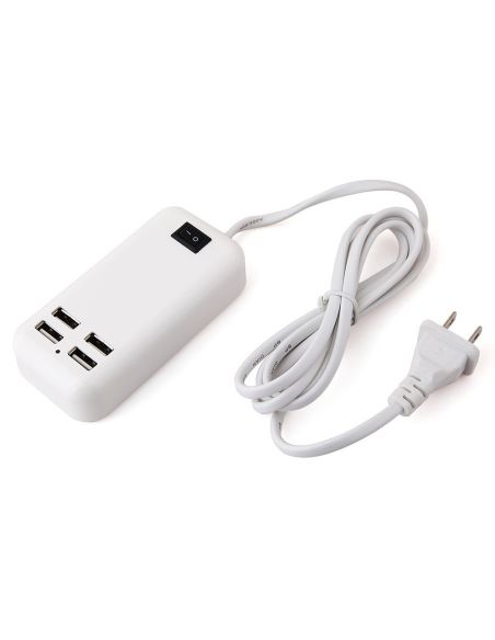 USB зарядно с 4 порта за компютър 15W