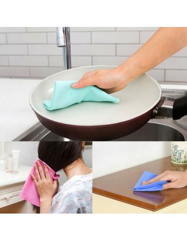 СУПЕР АБСОРБИРАЩА МНОГФУНКЦИОНАЛНА КЪРПА MAGIC TOWEL