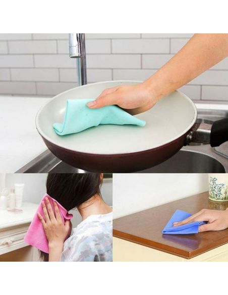 СУПЕР АБСОРБИРАЩА МНОГФУНКЦИОНАЛНА КЪРПА MAGIC TOWEL