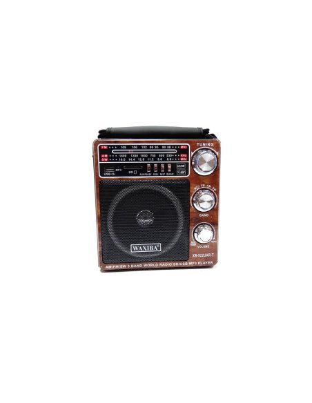 FM Радио SD/TF & USB с фенер за къмпинг