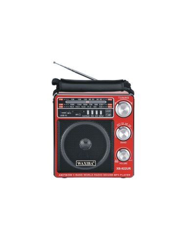 FM Радио SD/TF & USB с фенер за къмпинг