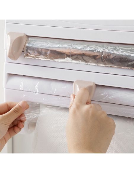 3 В 1 КУХНЕНСКИ ДИСПЕНСЪР ЗА ХАРТИЯ И ФОЛИО TRIPLE PAPER